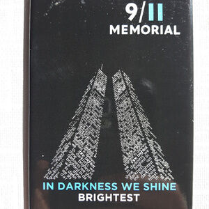 9/11 Memorial Magnet In darkness we shine bright